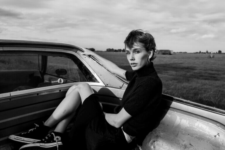 Yadé photographed by Casper van der Linden. Fotoshoot, model, fashion model, PHOEBE
